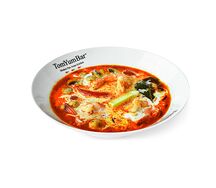 Tom Yum с королевскими креветками и доброй порцией пропаренного риса