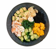 Поке с креветкой мини