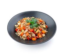 Японский плов с овощами