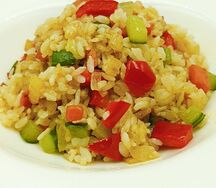 Рис с овощами