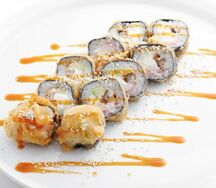 Ролл Ацуи Кани Унаги