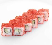 Ролл Калифорния с крабом