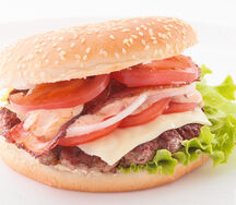 Бургер с говядиной