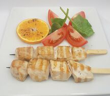 Куриные шашлычки на гриле