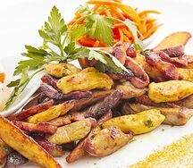 Мясная сковорода