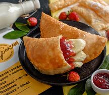 С клубникой и бананом