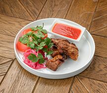 Шашлык из cвинoй шеи