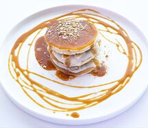 Панкейки с солёной карамелью