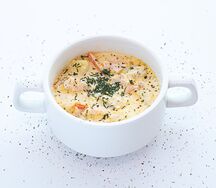 Норвежская уха с форелью