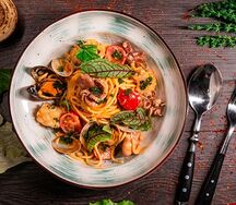 Паста с морепродуктами