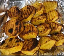 Картофель на мангале