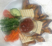 Шашлык из куриных крыльев