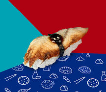 Холодные суши Угорь