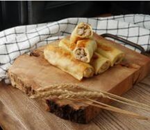 Блин с мясом