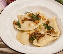 Вареники с капустой