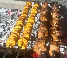 Шашлык из cвинoй вырезки