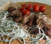 Шашлык из телячьей вырезки