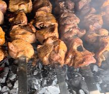 Шашлык из cвинoй мякоти