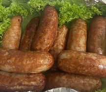 Куриные колбаски на мангале от шефа