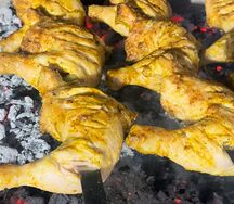 Окорочок на мангале