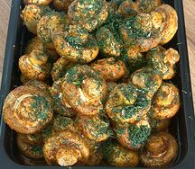 Грибы на мангале