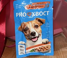 Корм Pro хвост с говядиной в соусе