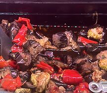 Рагу из баклажанов и помидоров