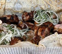 Шашлык из cвинoй почечной мякоти