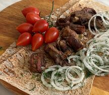 Шашлык из бараньей мякоти