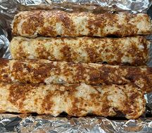 Люля из курицы с сыром сулугуни