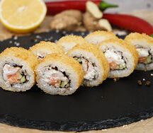 Кранч с креветкой и тунцом  