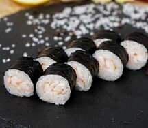 Маки-ролл с креветкой