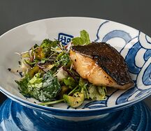 Стейк из угольной трески