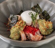 Поке с креветками