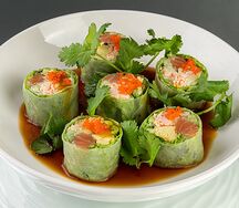 Хеппи лайт с креветкой и лососем