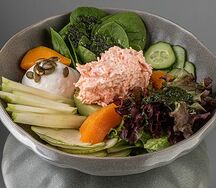 Боул с крабом