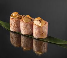 Абури с тунцом и фуагра