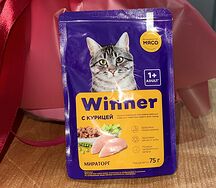 Жидкий корм Winner с курицей 