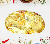 Яичница с луком