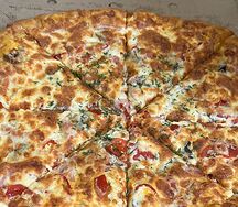 Пицца по-домашнему Ветчина с сыром 