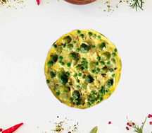 Яичница с горохом