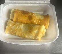 Блинчики с клубникой