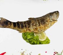 Дорадо на мангале