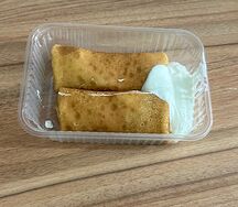 Блинчики с творогом сладкие