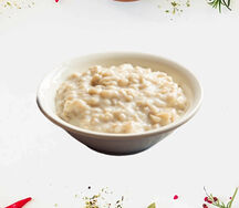 Овсяная каша на воде с яблоками