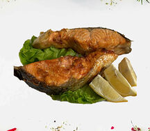 Сёмга на мангале