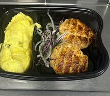 Обед Пюре с сочными котлетками, как у бабушки