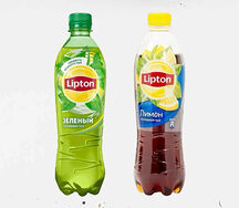Lipton черный чай Лимон