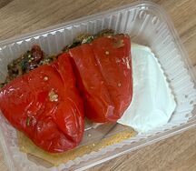 Фаршированный перец с овощами