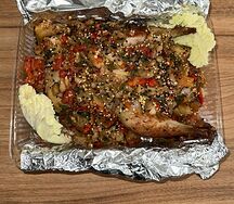 Тушеная утка с овощами